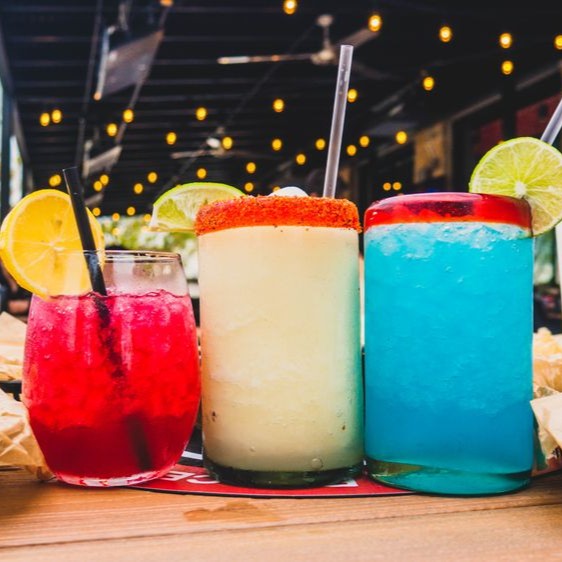 Torchy's Tacos RWB margaritas