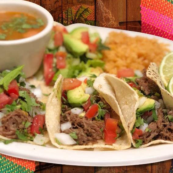 Ajuua's Mexican Restaurant - Tacos de Barbacoa