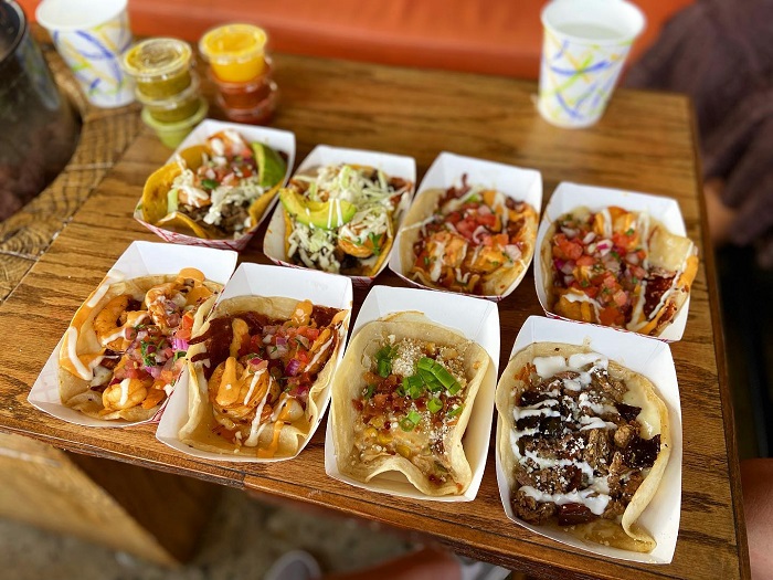 Variety of Tacos