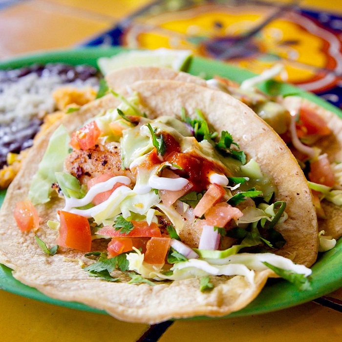 Grilled Red Snapper taco