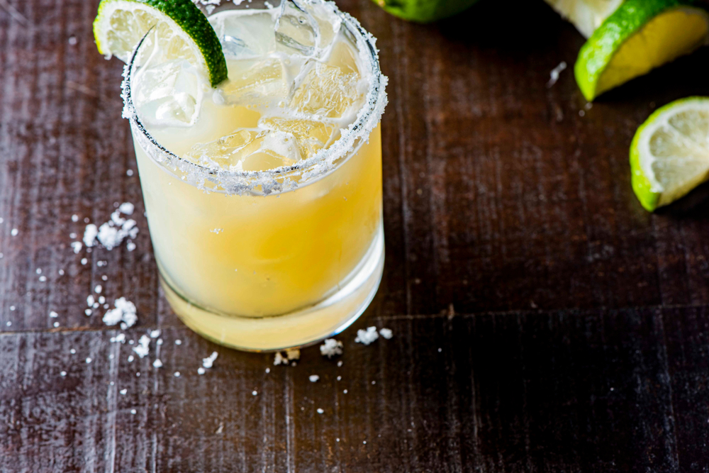 Margarita.,Classic,Traditional,Mexican,Cocktail.,Made,With,Blanco,Tequila,,Fresh