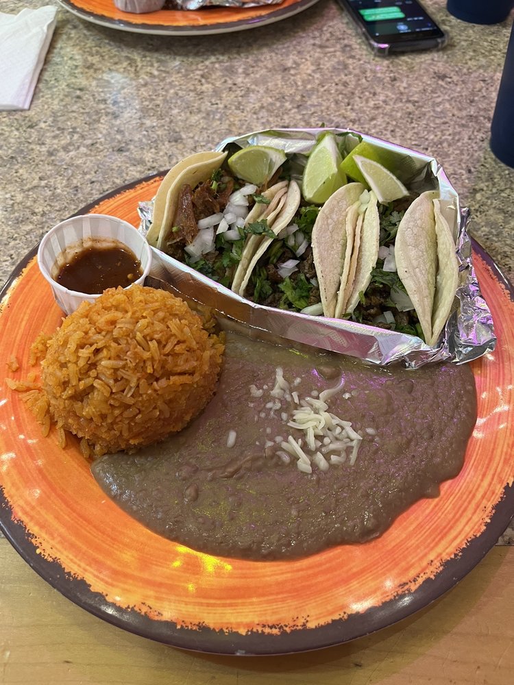 Taco combination plate