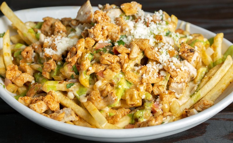 Agaves Fries with Chicken