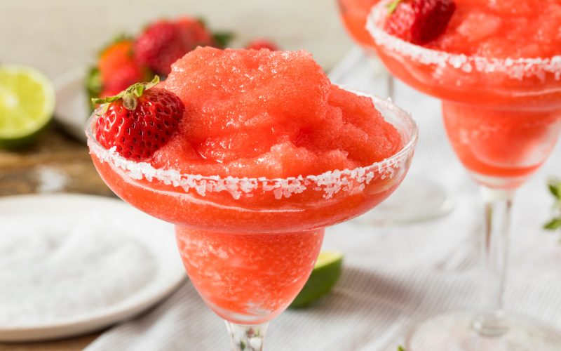 margarita mile strawberry frozen margaritas