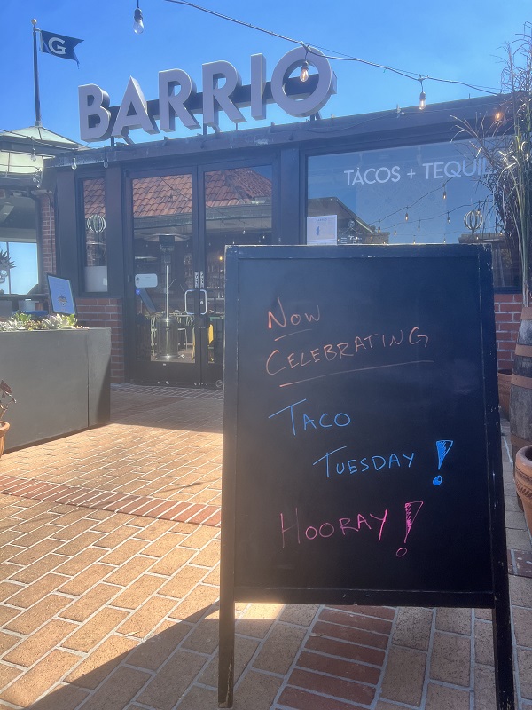 Taco Tuesday Sign