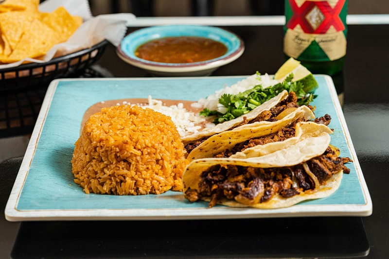 Plate of 3 Tacos