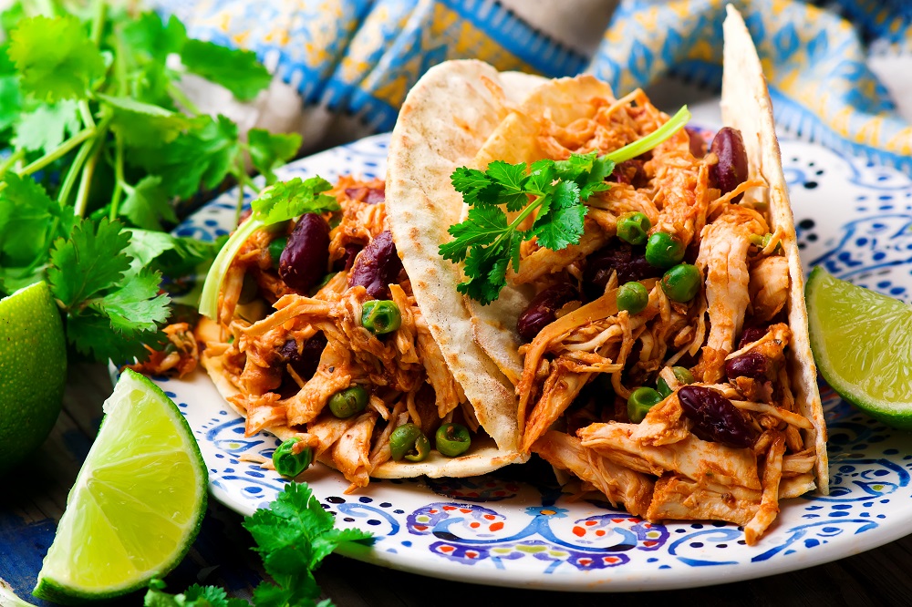 Slow,Cooker,Shredded,Chicken,Tex-mex.selective,Focus