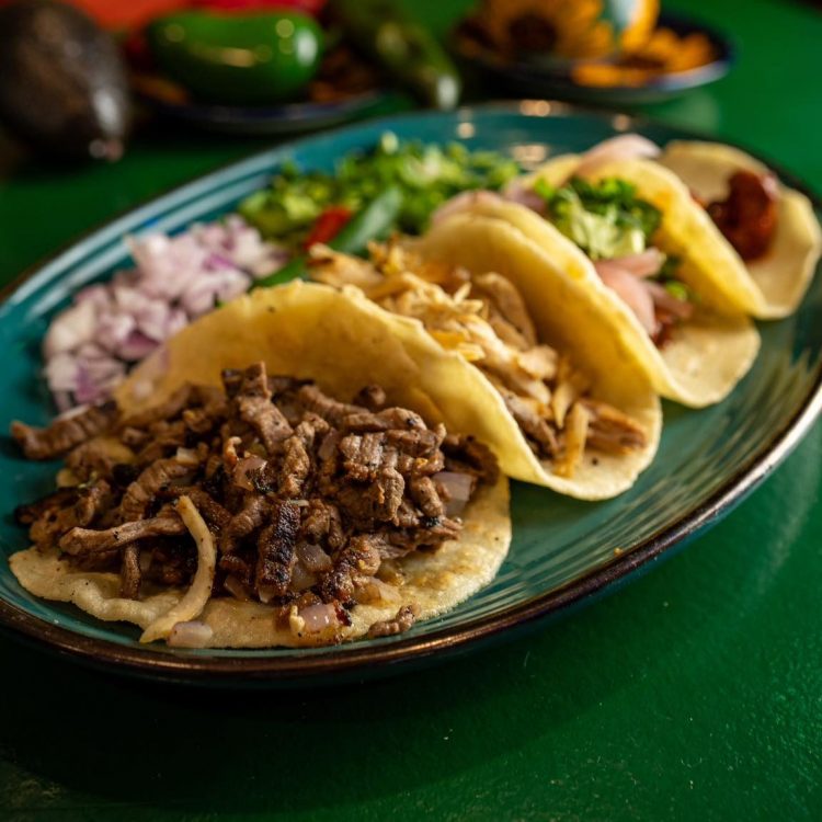 Cascabel Mexican Patio - Taco Plate