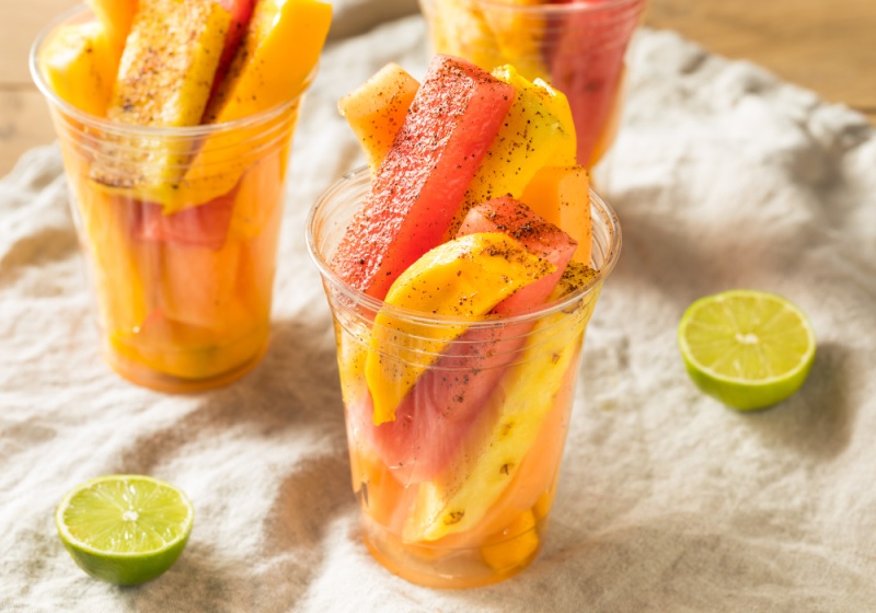 Mexican Fruit Cup with Mango and Watermelon