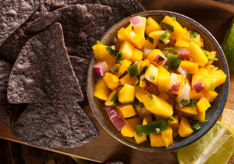 Fresh Homemade Mango Salsa - 1