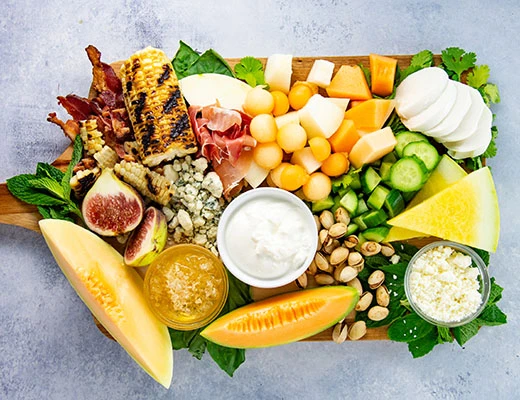 Melon Grazing Board