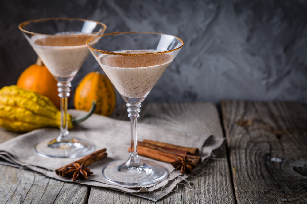 Autumn,Martini,Cinnamon,Cocktail