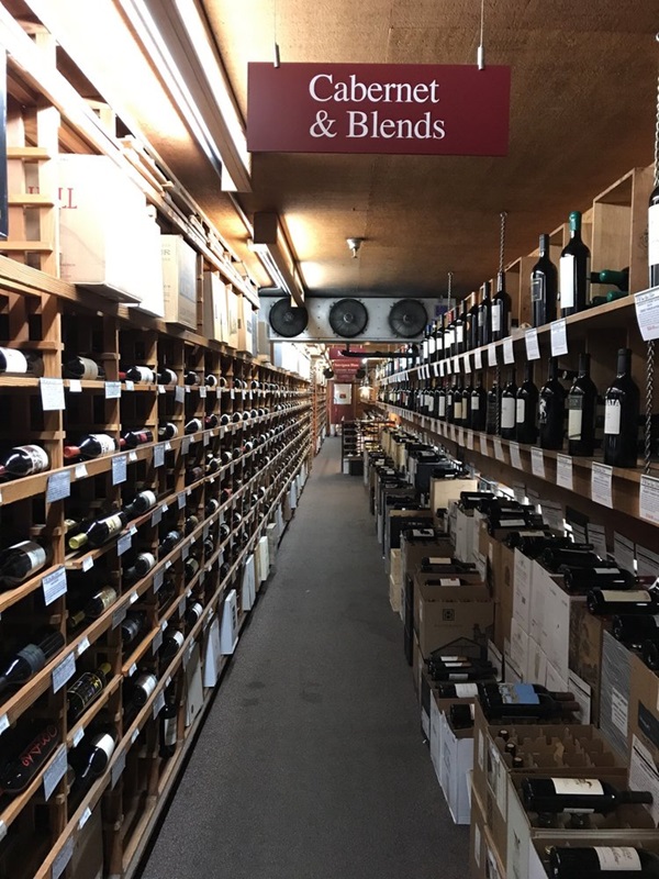 Rows of wine