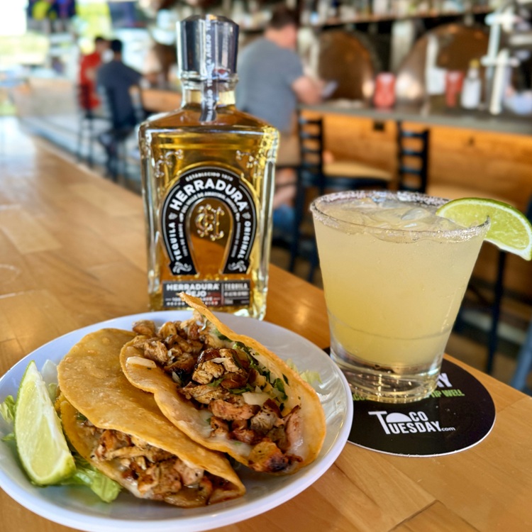 The Brews Hall Margarita&CrispyTacos2