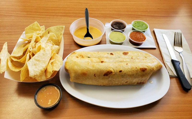 Chimichanga Carnitas Burrito
