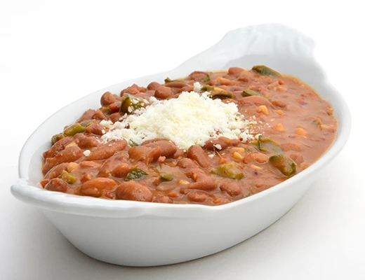Oaxaca Style Pinto Beans with Chipotle and Pasilla Peppers