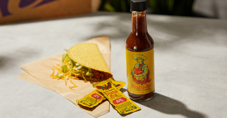 Taco Bell Disha Hot - Hot Sauce