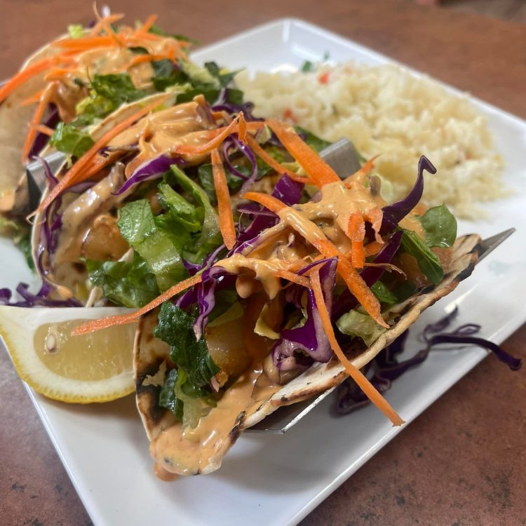 Taquería Autlán - Shrimp Tacos