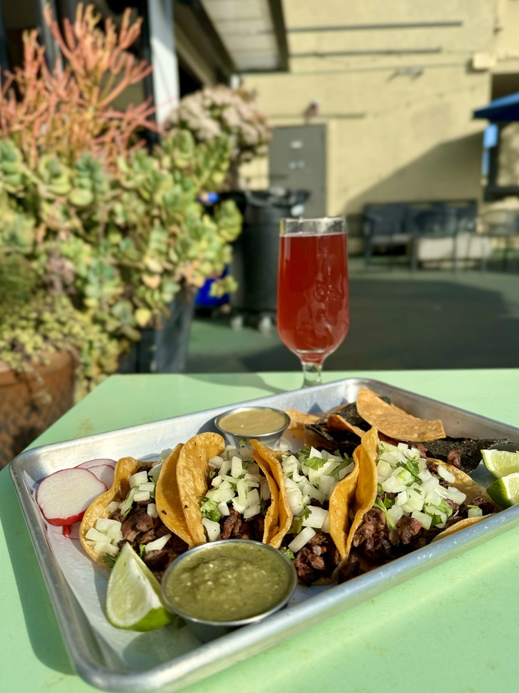 tacos and cocktail