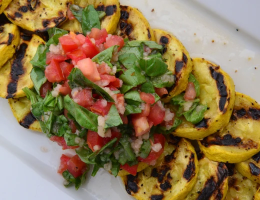 Grilled Summer Squash Salad