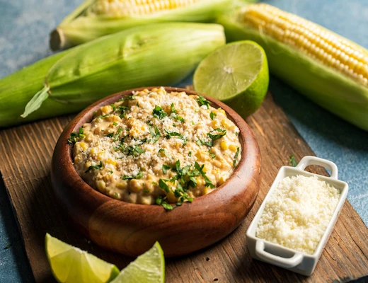 Roasted Mexican Street Corn Dip