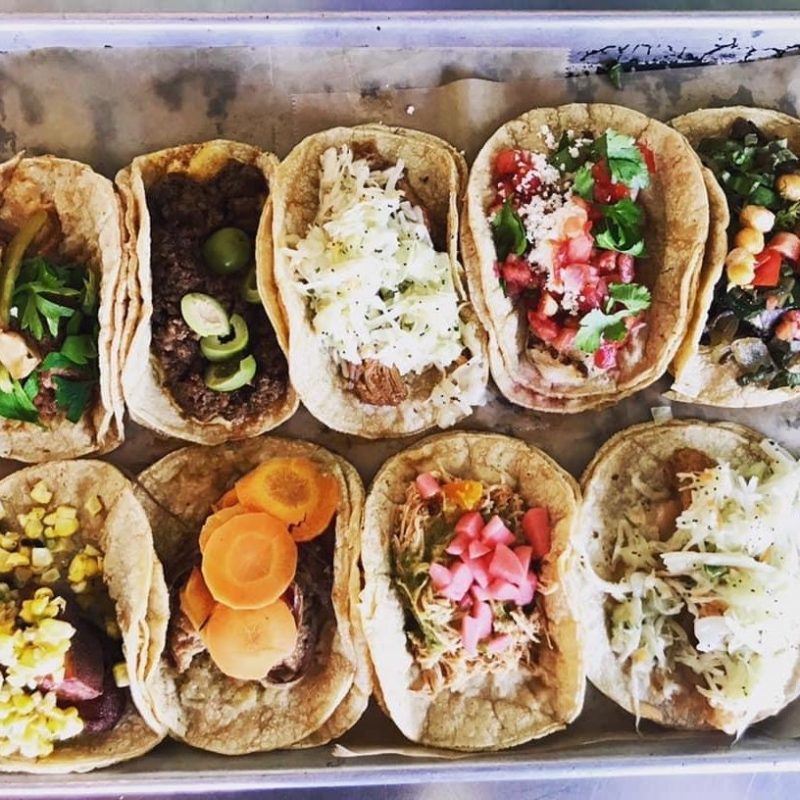 Variety of Tacos