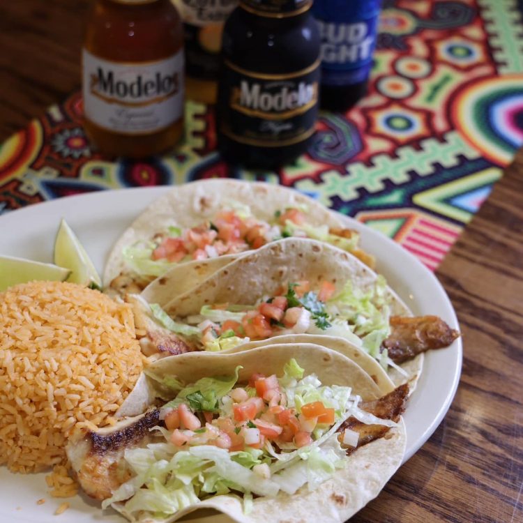 Fish Tacos and beer